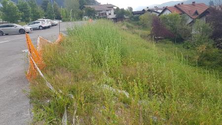 Plazišče pod parkiriščem